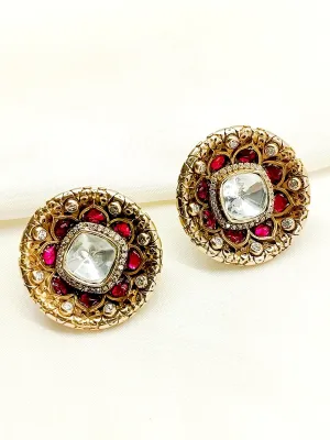 Bethany Maroon Antique Tops