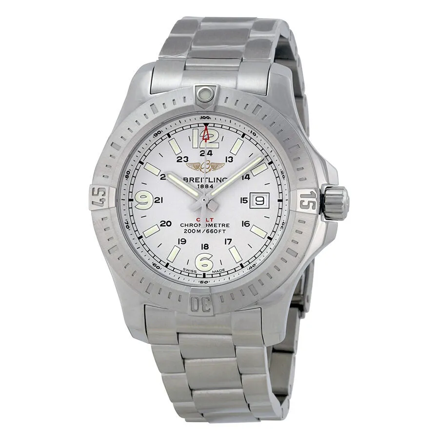 Breitling Colt Silver Dial Stainless Steel Men's Watch A7438811-G792SS A7438811-G792-173A