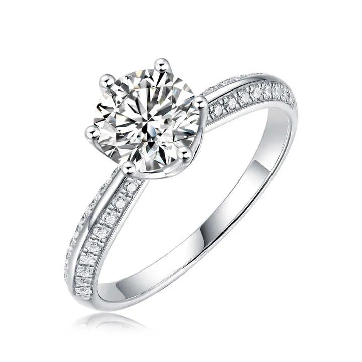 Women Moissanite -خواتم خطوبة