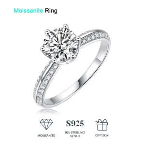Women Moissanite -خواتم خطوبة