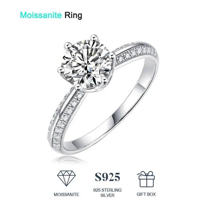Women Moissanite -خواتم خطوبة
